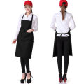 Pure Color Cooking Kitchen Apron Male and Female Universal Chef Waiter Cafe Shop BBQ Hairdresser Aprons Custom Gift Bibs
