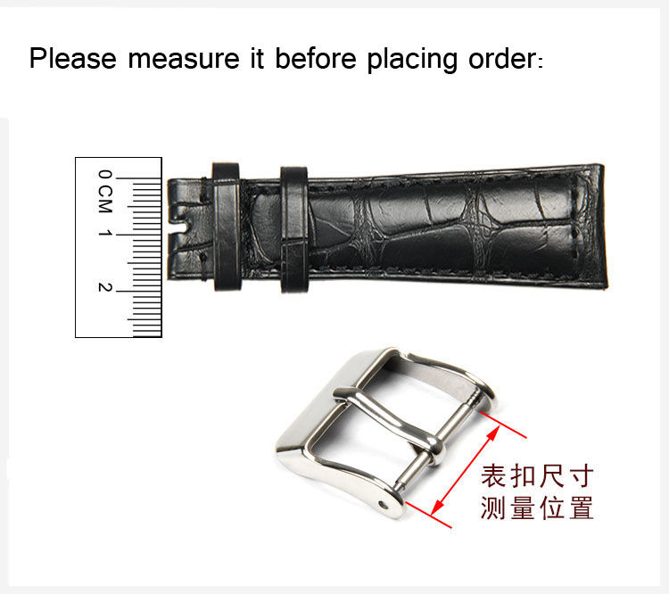 Replacement Watch Band Buckle Polishing Stainless Steel Watch Strap Clasp Repair Parts 10mm 12mm 14mm 16mm 18mm 20mm 22mm