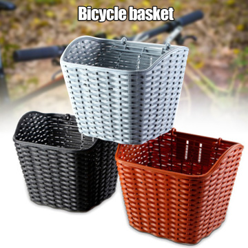 Rainproof Waterproof Bicycle Basket with Cover Front Handlebar Bike Basket Bicycle Accessory SEC88