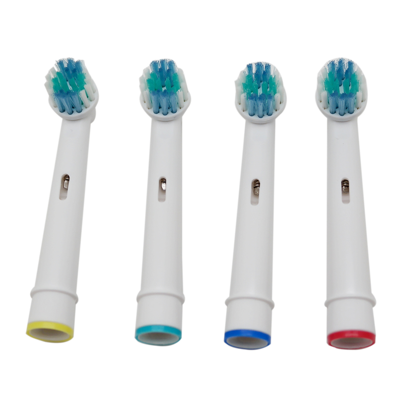 Vbatty 4pcs Replacement Toothbrush Heads for Oral B Soft Bristles (4pcs/1packs)