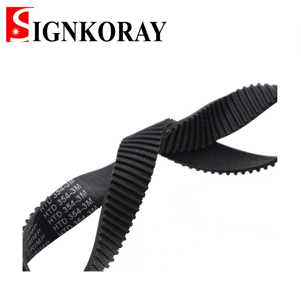 Signkoray HTD 3M Closed Loop Timing Belt Transmission Belts Perimeter 225 228 255 267 300 324 330 354mm