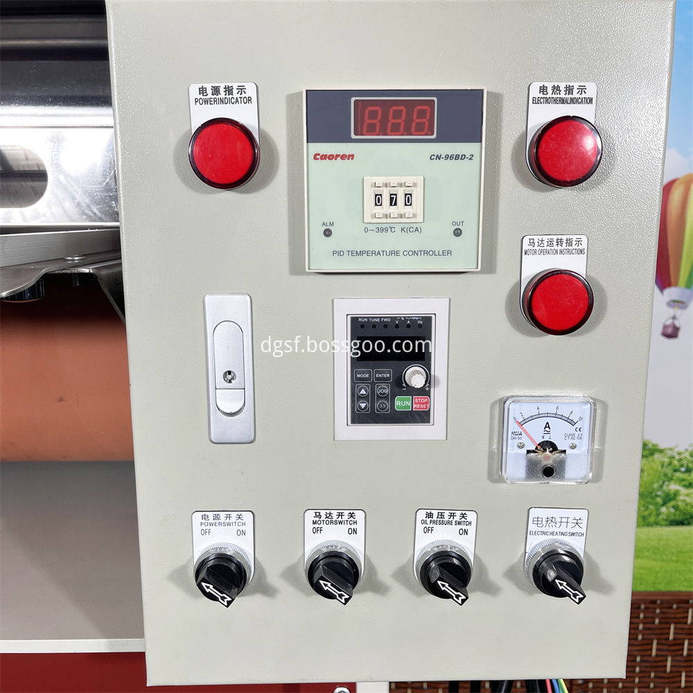 Hydraulic Roller Leather Belt Pressing And Brighting Machine 4 Jpg