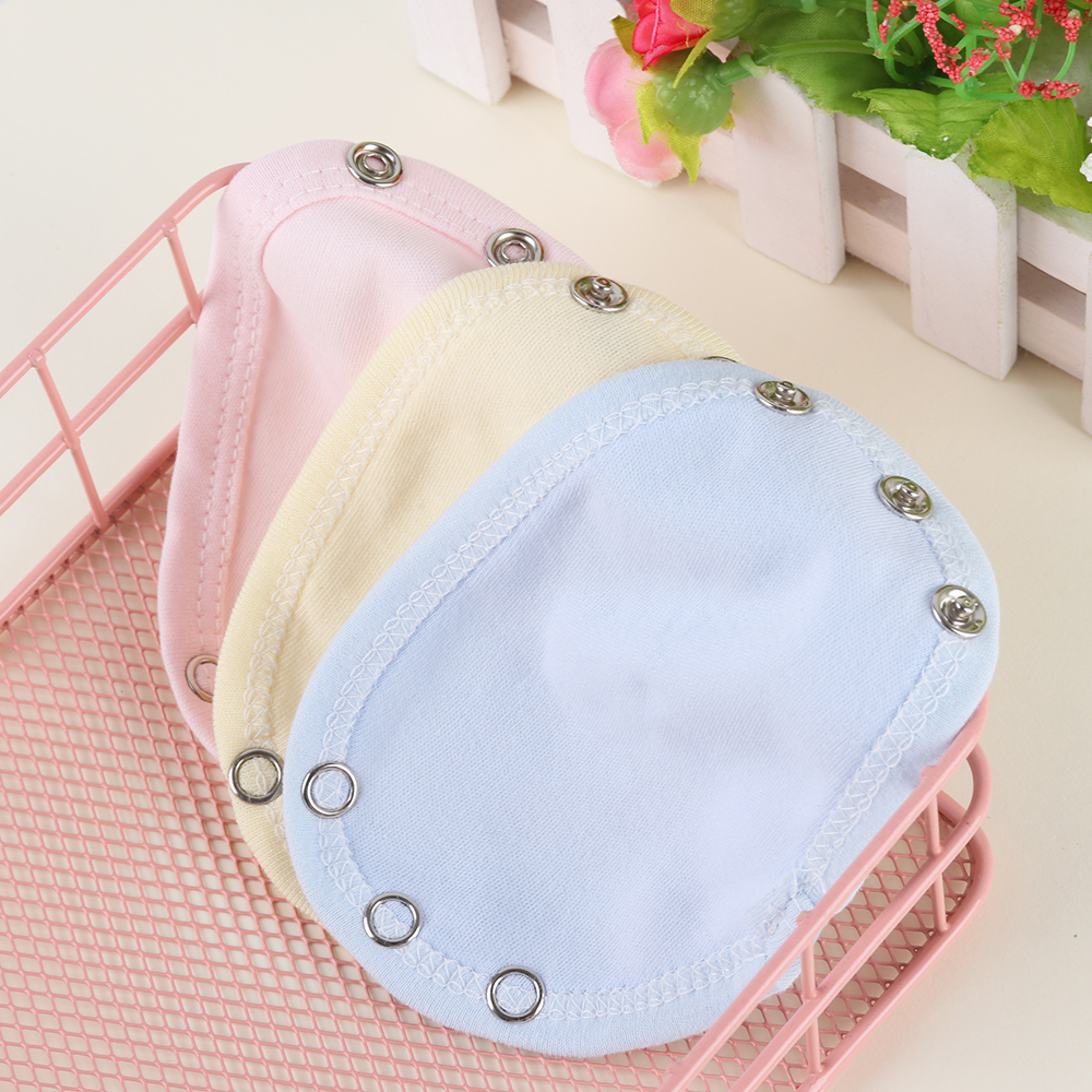 1PC Lovely Baby Jumpsuit Diaper Pads Boys Girls Romper Partner Bodysuit Changing Pads Covers Lengthen Extend Film 4 Colors