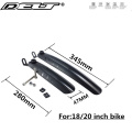 1 set 18/20 inch folding bike bmx Kids' Bikes cycling bicycle fenders Mudguards black 280mm/345mm Accessories