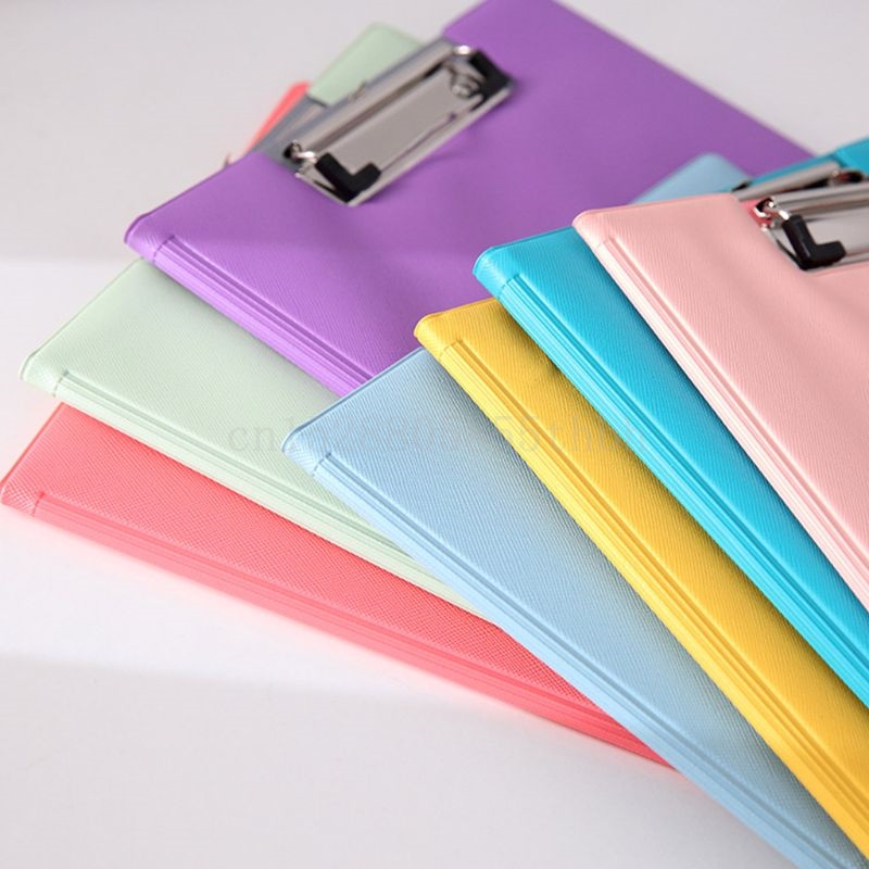 A4 Waterproof Clipboard Writing Pad File Folder Document Holder School Supply Random Delivery