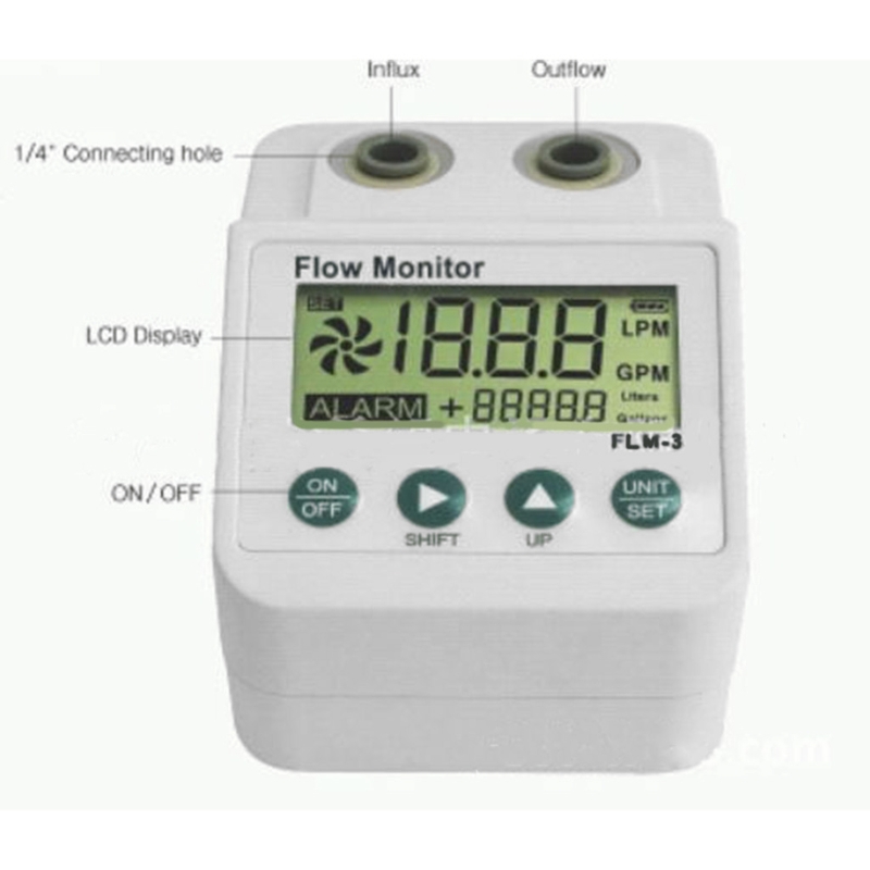 Water Purifier Electronic Digital Display Monitor Filter Water Flow Meter