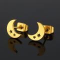 Gold Stud Earrings