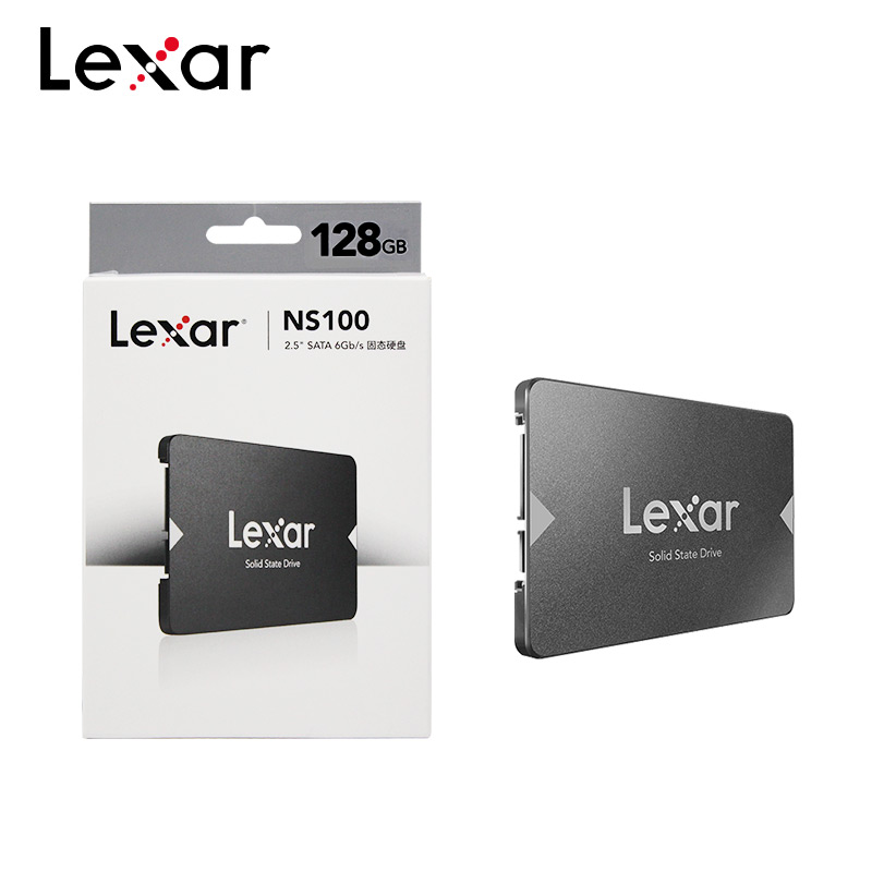 100% Original Lexar NS100 2.5" SATA III SSD 128GB 256GB Internal Solid State Disk Hard Drive 512GB For Laptop Desktop PC