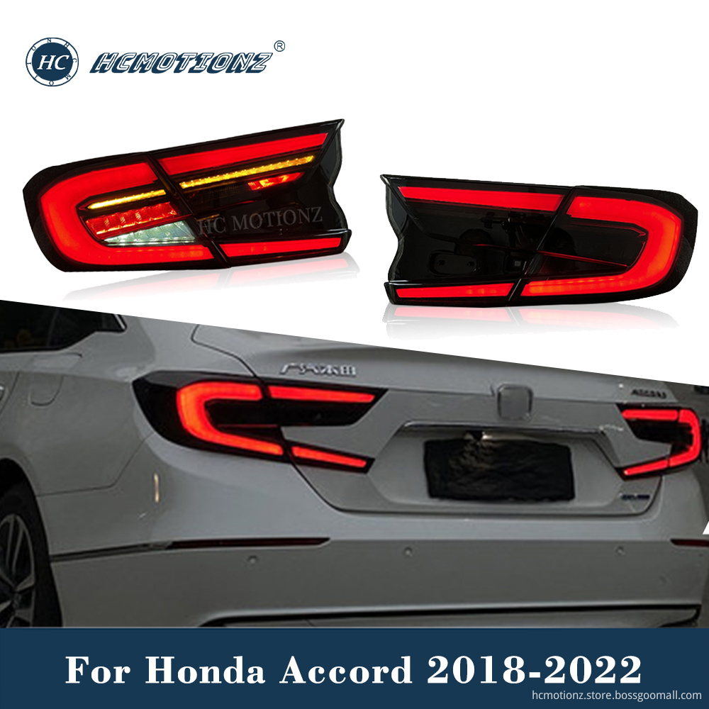 HCMOTIONZ 2018-2022 Honda Accord LED Back Rear Lamp