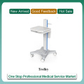 Hospital computer workstation trolley/ cart Fixed height RS202-1 + A005-2 (pls contact us for final freight)