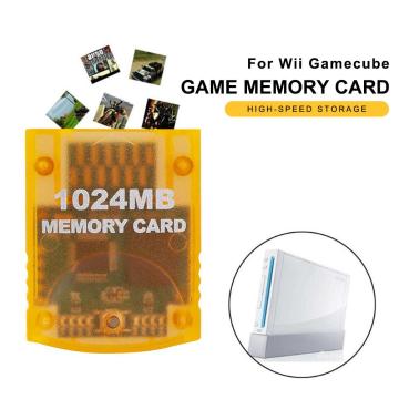 High Speed Game Memory Card For Nintendo GameCube/WII/NGC Memory Card 1024MB For Saving Game Data Game Accessories