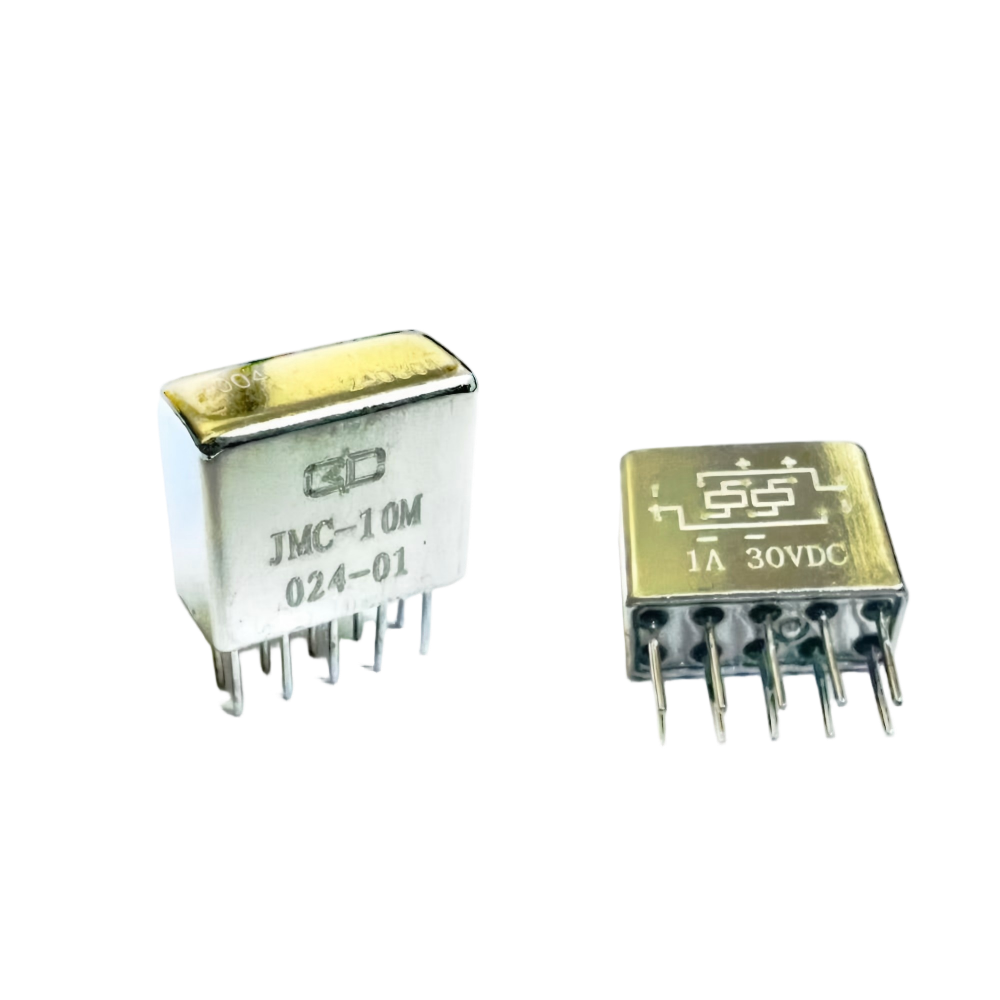 Metal Sealed DC Relay JMC-10M 27V