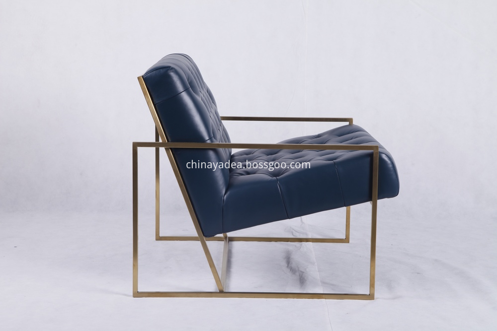 golden frame chair
