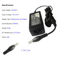 AC ADAPTER FOR TOSHIBA 19V 2.37A 45W LAPTOP POWER SUPPLY CORD CHARGER ADAPTOR