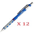 12pcs blue pen