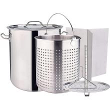 52QT Stainless Steel Stock Pot