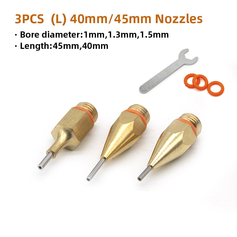 Hot Melt Glue Gun Nozzle Glue Gun Accessories Hot Glue Gun Replaceable nozzle Copper Gun Nozzle