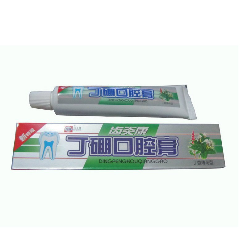 Traditional Chinese Medicine Oral Clove Mint Toothpaste 55g Antimicrobial Hemostasis Eliminate Mouth Odor Periodontitis
