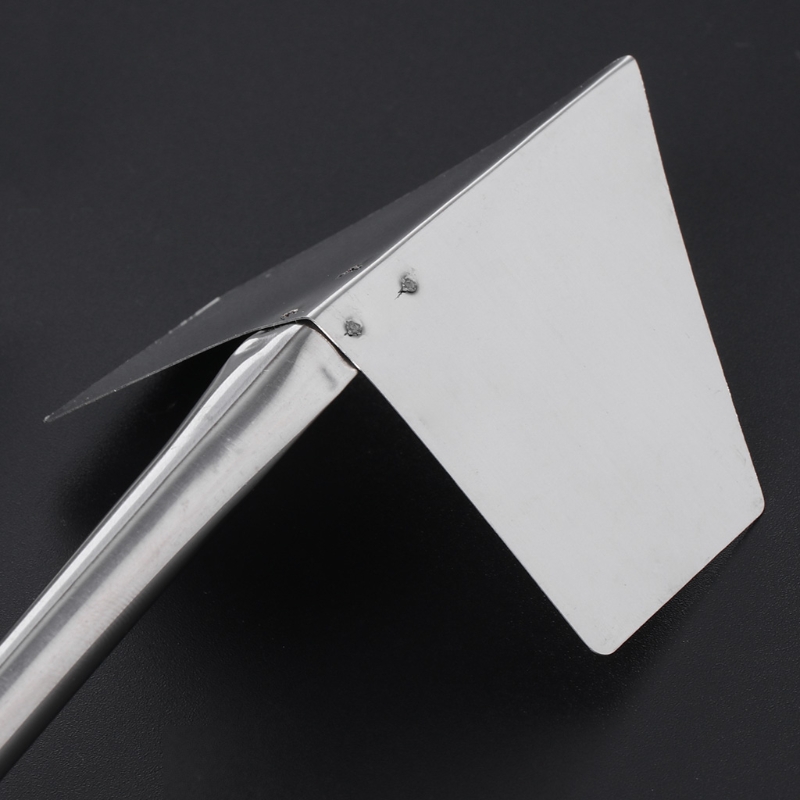 1 Pc Stainless Steel Garden Metal Handle 90 Degree Drywall Outdoor Corner Trowel