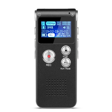 Digital Voice Recorder (8GB) Built-in Microphone Speaker Digital Voice Recorders for Class Lectures Meetings