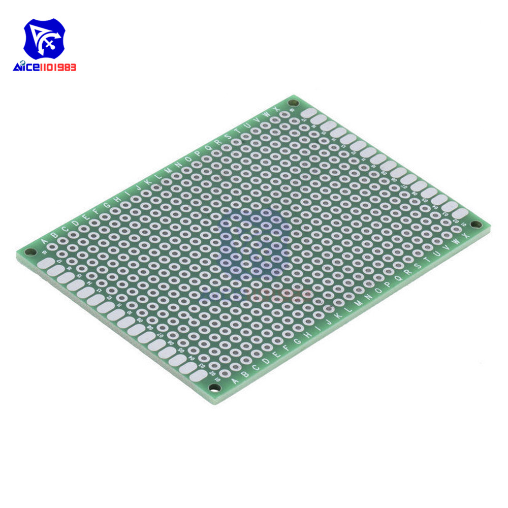 diymore 10PCS/Lot 7 x 5cm Double Sided PCB Universal Prototyping Printed Circuits Board FR4 PCB Board