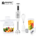 ROSPEC 10 In 1 Electric Handheld Blender Multi-function Food Stand Mixer Vegetable Meat Grinder 700ml Chopper Whisk Egg Beater