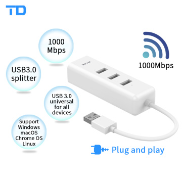 TP-LINK TL-UG313 External USB 3.0 Wired Ethernet Network Card Adapter USB 10/100/1000M Ethernet RJ45 Lan for Windows/MAC/Linux