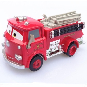 Disney Pixar Car 3 Fire Truck Little Red 1:55 Die Cast Metal Alloy Model Toy Car Children's Best Gift