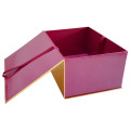 Ribbon closure cardboard apparel gift boxes