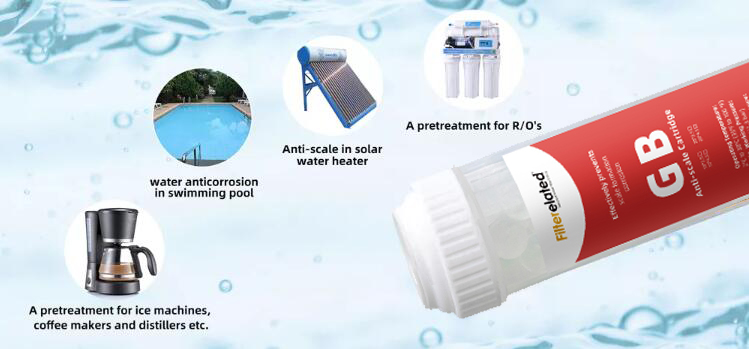 Home Hard Water Ionizer Kdf 55 Filter Cartridges
