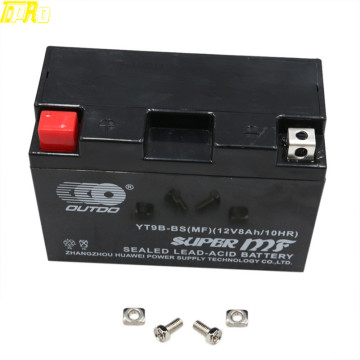 Genuine New YT9B-BS YT9B-4 Motorcycle Battery For Yamaha YZF-R6 YZF-R7 YP400 Majesty XT660 X1 Honda CRF