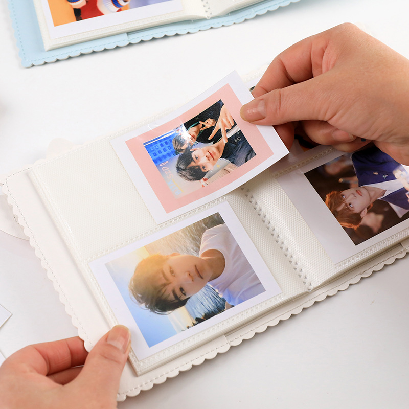 64 Pockets 3 Inch Photo Album Book For Fujifilm Instax Mini 11 9 8 7s 70 25 90 LiPlay LINK SP-1 SP-2 Instant Camera Card Holder