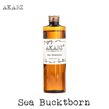 AKARZ Famous brand Sea bucktborn oil natural aromatherapy highcapacity skin body care massage spa base carrier oil