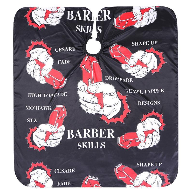 Haircut Hairdressing Barber Cloth Antistatic Hairdressing Wrap Apron Polyester Hair Styling Design Supplies Salon Styling Cloth