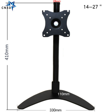 Universal Monitor Table Stand LCD Floor Desk Monitor Mount Stand with Adjustable Tilt Swivel Rotation hold Screen 14