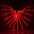 LED Glowing Wings Ballet Costume Fluorescent Butterfly Dance Cloak Dance Costume Belly Dance Cloak Prop Performance Clothing