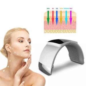 PDT Beauty LED Facial Cold Spray Photon Light Therapy Skin Care Ance Treatment Rejuvenation Mask