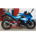 Slip On Motorcycle Exhaust System Middle Pipe Connect Mid Tube escape without Muffler For SUZUKI GSX250R GSX 250R GSX250 Gsx 250