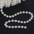 2-10Meters Fishing Line Artificial Pearls Beads Chain Flower For Wedding Decoration Bridal Bouquet Scrapbook Decoration