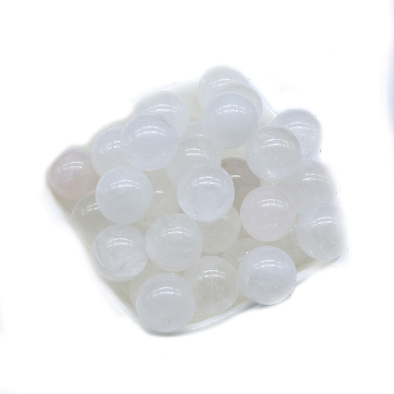 20MM Chakra Crystal Balls for Stress Relief Meditation Balancing Home Decoration Bulks Crystal Spheres Polished