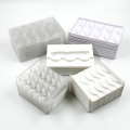 NEW wholesale price 50pcs Eyelashes plastic Trays white Transparent 25mm Mink Lashes Tray Holder Empty rectangle eyelash Trays