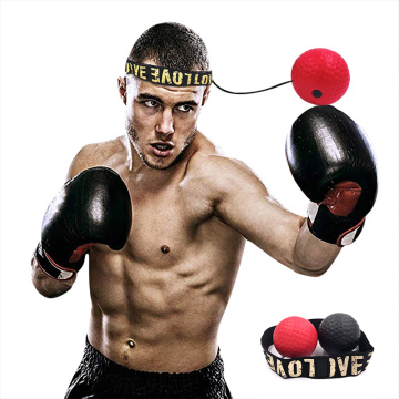 Boxing Reflex Speed Punch Ball MMA Sanda Boxer Raising Reaction Force Hand Eye Training Set Stress Gym Boxing Muay Thai Exercise