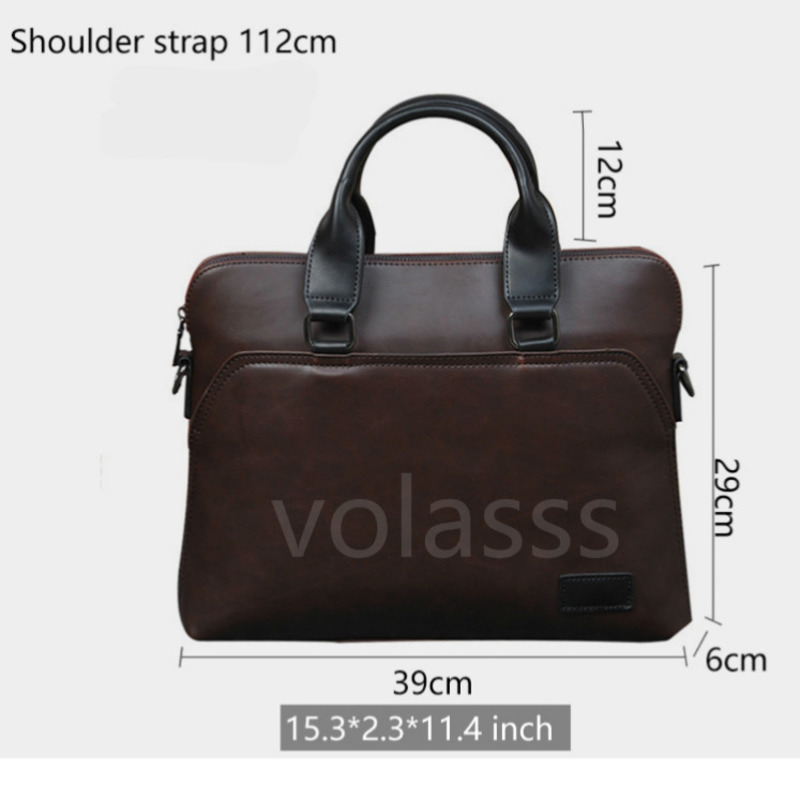 Men Leather Briefcase Woman Laptop Mens Bag Office Bags For Man Messenger Briefcase Bolso Hombre Computer Bag Handbags Sac Homme