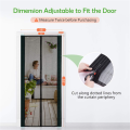 Summer Magnetic Black Mesh Net Anti Mosquito Insect Fly Bug Curtain Automatic Closing Door Screen Kitchen Curtain Free Shipping