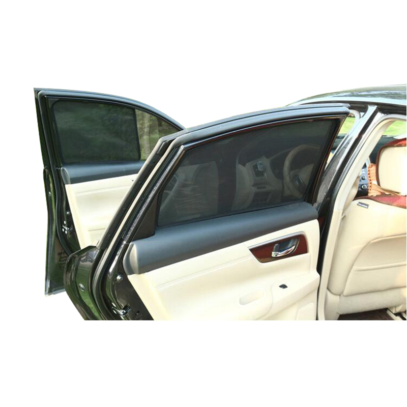 For TOYOTA COROLLA Sedan 2014- Magnetic Net Car Window Visor Side Rear Windows Blinds Windshield Sunshades Foldable Easy Storage