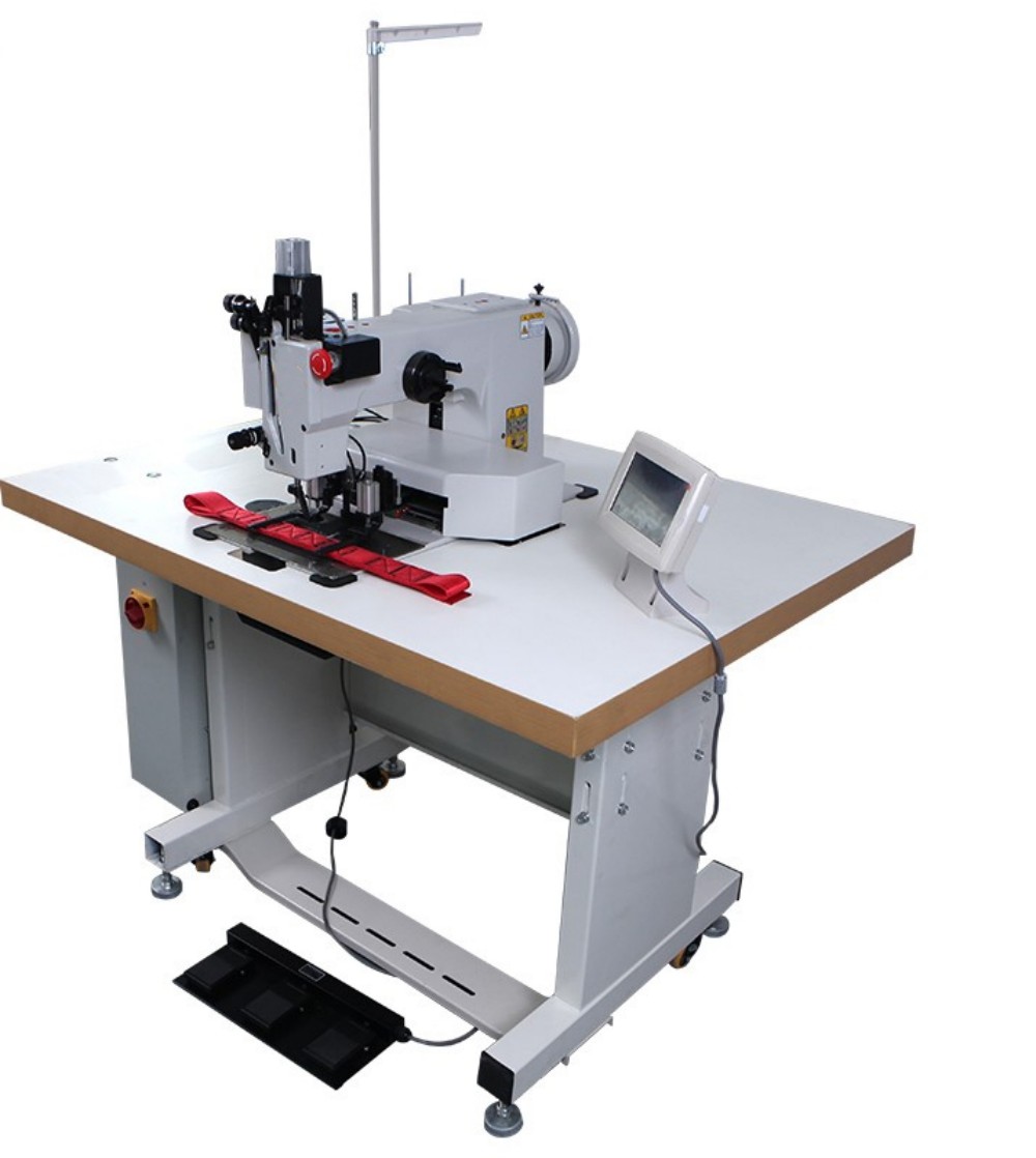 HM-1306GH -2 High Quality Computerized Pattern Sewing Machine for Climbing Ropes and Belts Heavy Duty Programmable Sewing Machine 13060mm (3)