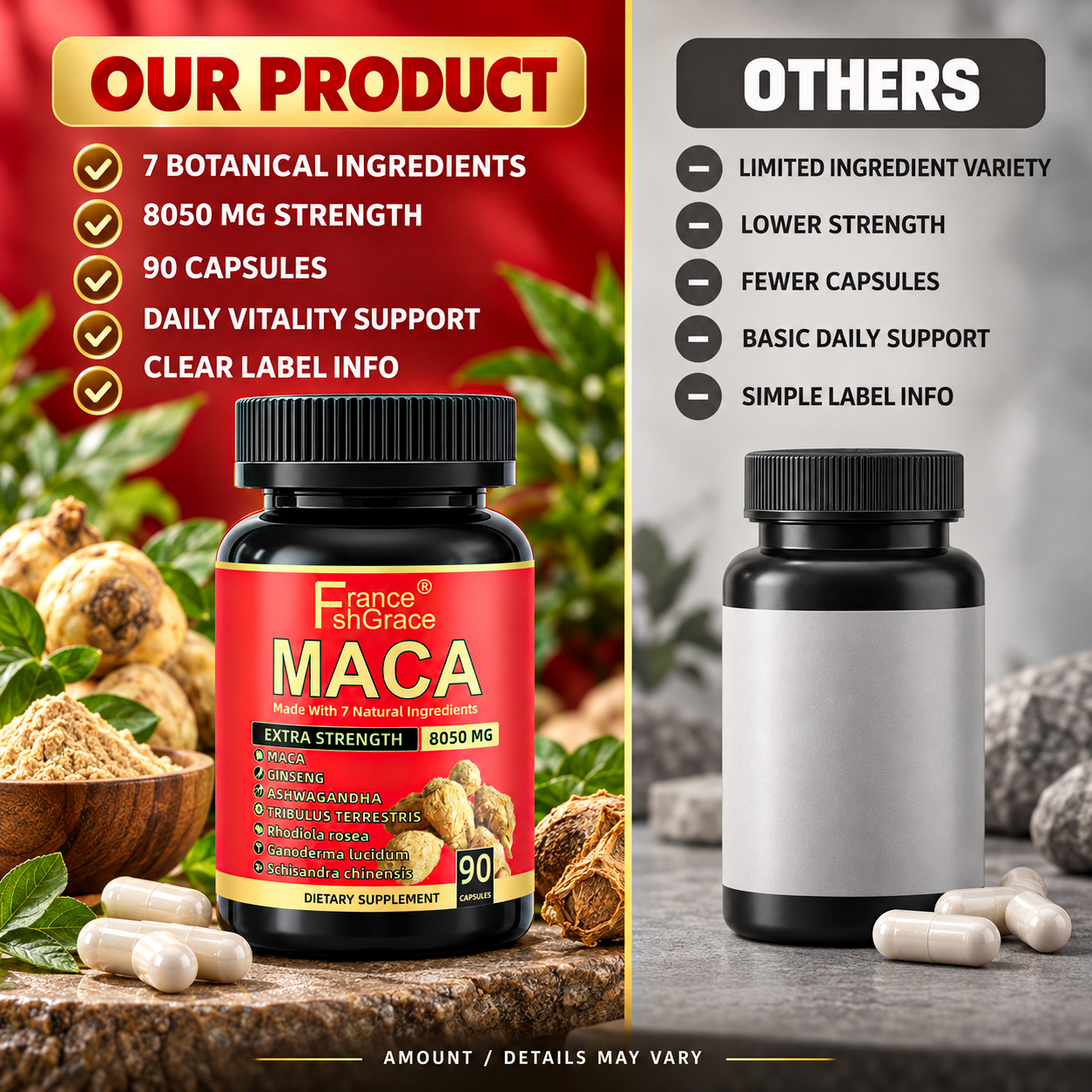 Maca Root Capsules8