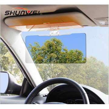 Car Anti Glare Goggles Mirror Car Sun Visor Sunscreen Shade Car Sunshade with Night Vision Goggles+Sunglasses