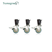 TRUMAGINE 3PCS Photography Studio Universal 22mm Caster Wheel for lighting stand Photo Studio Accessories