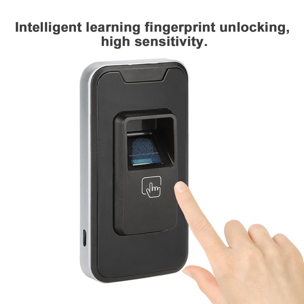 100 Users Smart lock Intelligent Learning Type Fingerprint Lock Shoe Cabinet Office Cabinet Lock